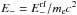 \hbox{$E_{-}= E_{-}^{\rm rf}/m_{\rm e}c^{2}$}