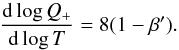\hbox{$\beta' = \frac{1}{2}$}