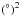 \hbox{$({}^\circ)^2$}