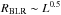 \hbox{$R_{\rm BLR}\sim L_{}^{0.5}$}