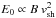 \hbox{$E_0 \propto B \ v_{\rm sh}^2$}