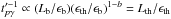 \hbox{$t_{p\gamma}'^{-1}\propto (L_{\rm b}/\epsilon_{\rm b})(\epsilon_{\rm th}/\epsilon_{\rm b})^{1-b} = L_{\rm th}/\epsilon_{\rm th}$}