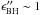 \hbox{$\epsilon''_{\rm BH}\sim 1\,$}