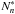 \hbox{$N_{n}^{*}$}