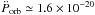 \hbox{$\ddot{P}_{\rm orb} \simeq 1.6 \times 10^{-20}$}