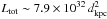 \hbox{$L_{\rm tot} \sim 7.9 \times 10^{32}\, d^2_{\rm kpc}$}