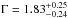 \hbox{$\Gamma = 1.83_{-0.24}^{+0.25}$}