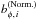 \hbox{$b_{\phi,\,i}^{\rm (Norm.)}$}