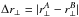 \hbox{$\Delta\rperp=|\rperp^A-\rperp^B|$}