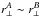 \hbox{$\rperp^A\sim\rperp^B$}