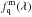 \hbox{$f_{\rm q}^{\rm m}(\lambda)$}