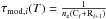 \hbox{$\tau_{\text{mod},i}(T) = \frac{1}{n_{\rm e}({\rm C}_i+{\rm R}_{i+1})}$}