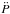 \hbox{$\ddot{P}$}