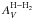 \hbox{$A_{V}^\mathrm{H-H_2}$}