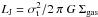 \hbox{$L_{\rm J} = \sigma_{\rm t}^2 / 2\ \pi\ G\ \Sigma_{\rm gas}$}