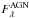 \hbox{$F^{\mathrm{AGN}}_{\lambda}$}