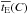 \hbox{$\overline{t_{\rm E}}(C)$}