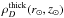 \hbox{$\rho_{D}^{\rm thick}(r_{\odot},z_{\odot})$}