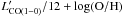 \hbox{$L^{\prime}_{\rm CO(1{-}0)}/12+\log\rm (O/H)$}
