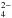 \hbox{$_{4}^{2-}$}
