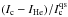 \hbox{$(I_{\rm{c}}-I_{\rm{He}})/I_{\rm{c}}^{\rm{qs}}$}