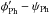 \hbox{$\phi^{\prime}_{\rm{Ph}}-\psi_{\rm{Ph}}$}