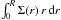 \hbox{$\int_0^R \Sigma(r)\,r\,{\rm d}r$}