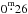\hbox{$\rm 0\hspace{-0.25em}\stackrel{m}{.}\hspace{-1.0mm}26$}