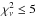 \hbox{$\ki2 \leq 5$}