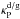 \hbox{$\kappa^\mathrm{d/g}_\mathrm{P}$}