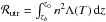 \hbox{$\mathcal{R}_{\rm utr} = \int^{z_0}_{z_b} n^2 \Lambda(T) \, {\rm d}z$}