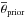 \hbox{$\overline{\theta}_\mathrm{prior}$}