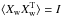 \hbox{$\langle X_{\rm w}X_{\rm w}^{\rm T}\rangle=I$}