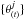 \hbox{$\{ \theta_{(t)}^j \}$}