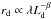 \hbox{$r_{\rm d} \propto \lambda L_{\rm d}^{-\beta}$}