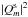 \hbox{$\vert Q_m^{\rm s}\vert^2$}