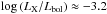 \hbox{$\log \left( L_{\rm X}/L_{\rm bol} \right) \approx -3.2$}