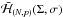 \hbox{$\bar{\Ha}_{(\NN,\p)} (\SIGMAONA,\SIGMA)$}