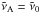 \hbox{$\tilde\nu_{\rm A} = \tilde\nu_0 $}