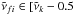 \hbox{$\tilde{\nu}_{fi} \in [\tilde{\nu}_{k}-0.5$}