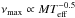 \hbox{$\nu_\mathrm{max} \propto M T_\mathrm{eff}^{-0.5}$}