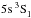 \hbox{${\rm 5s}\,^3{\rm S}^{}_{\rm 1}$}