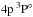 \hbox{${\rm 4p}\,^3{\rm P}^{\circ }_{\rm }$}