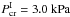 \hbox{$ P_{\rm{cr}} ^{\rm I} = 3.0 {\rm{~kPa}}$}