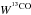 \hbox{$W^{\rm ^{13}CO}$}