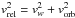 \hbox{$v_{\rm rel}^{2}=v^2_{w}+v^2_{\rm orb}$}