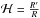\hbox{${\cal H} = \frac{R^{\prime}}{R}$}