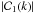 \hbox{$\vert {\cal C}_1 (k) \vert$}
