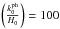\hbox{$\left( \frac{k_0^{\rm ph}}{H_0} \right) = 100$}
