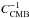 \hbox{$C^{-1}_{\rm CMB}$}